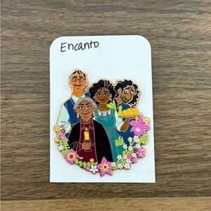 Disney Encanto Family Pin with Floral Accents